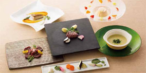 ワンちゃん用のコース料理