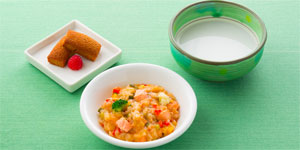 ワンちゃん用のコース料理