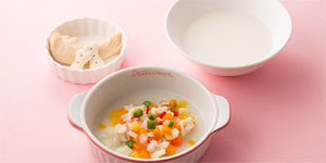 ワンちゃん用のコース料理