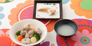 ワンちゃん用のコース料理