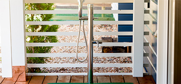 わんちゃん用足洗い場